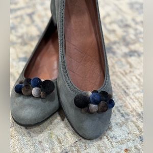 Hispanitas grey dress shoes size 39
